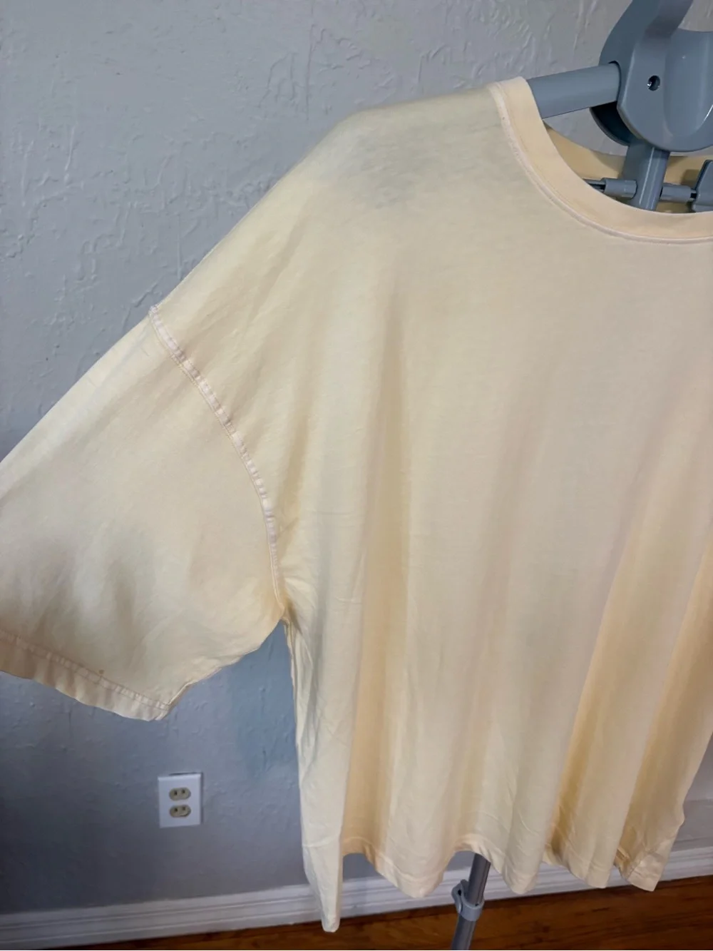 Free People We The Free Perfect Oversized Tee XL Perfect Flan NWOT
